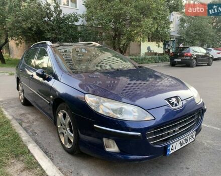 Синій Пежо 407, об'ємом двигуна 2 л та пробігом 329 тис. км за 3777 $, фото 1 на Automoto.ua