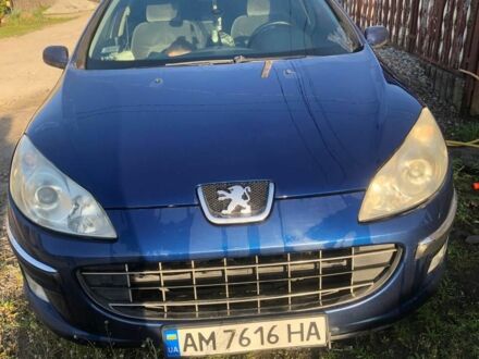 Пежо 407 2005 в Бердичеве на Automoto.ua Синий Пежо 407, объемом двигателя 1.6 л и пробегом 150 тыс. км за 4200 $, фото 1 на Automoto.ua