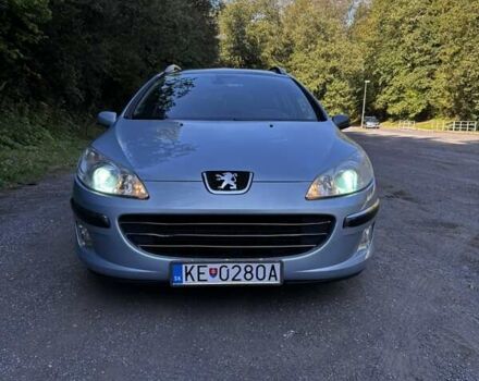 Синий Пежо 407, объемом двигателя 2 л и пробегом 268 тыс. км за 2326 $, фото 1 на Automoto.ua