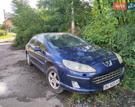 Синій Пежо 407, об'ємом двигуна 2 л та пробігом 269 тис. км за 2500 $, фото 1 на Automoto.ua