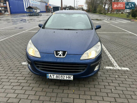 Синій Пежо 407, об'ємом двигуна 2 л та пробігом 255 тис. км за 5300 $, фото 1 на Automoto.ua