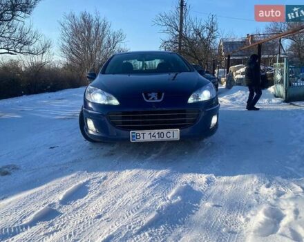 Синий Пежо 407, объемом двигателя 2 л и пробегом 159 тыс. км за 4700 $, фото 1 на Automoto.ua