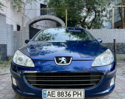 Синий Пежо 407, объемом двигателя 1.7 л и пробегом 175 тыс. км за 4600 $, фото 1 на Automoto.ua