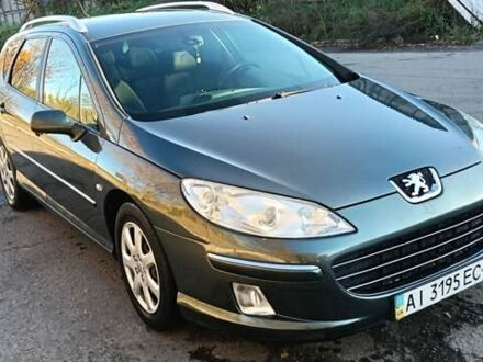 Пежо 407 2008 в Белой Церкве на Automoto.ua Зеленый Пежо 407, объемом двигателя 1.56 л и пробегом 352 тыс. км за 5000 $, фото 1 на Automoto.ua
