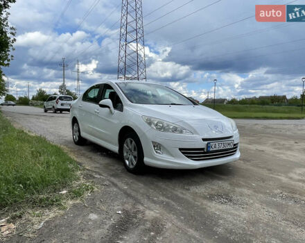 Белый Пежо 408, объемом двигателя 1.6 л и пробегом 147 тыс. км за 7400 $, фото 1 на Automoto.ua