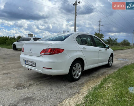 Белый Пежо 408, объемом двигателя 1.6 л и пробегом 147 тыс. км за 7400 $, фото 6 на Automoto.ua