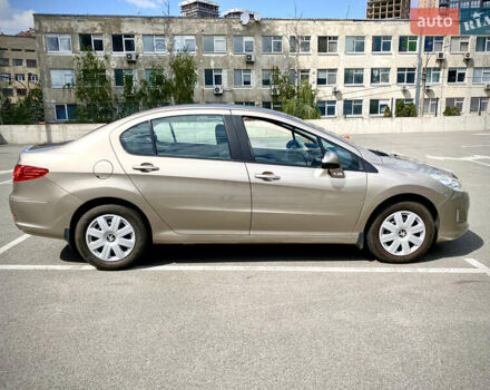 Бежевый Пежо 408, объемом двигателя 1.56 л и пробегом 155 тыс. км за 5999 $, фото 7 на Automoto.ua