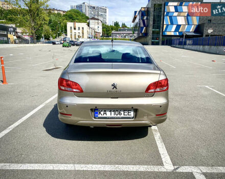 Бежевый Пежо 408, объемом двигателя 1.56 л и пробегом 155 тыс. км за 5999 $, фото 5 на Automoto.ua