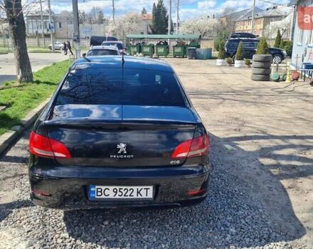 Пежо 408 2013 в Львове на Automoto.ua Черный Пежо 408, объемом двигателя 1.56 л и пробегом 309 тыс. км за 5550 $, фото 16 на Automoto.ua