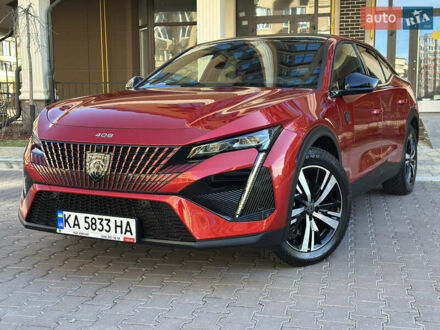 Пежо 408 2023 в Киеве на Automoto.ua Красный Пежо 408, объемом двигателя 1.6 л и пробегом 41 тыс. км за 29500 $, фото 1 на Automoto.ua