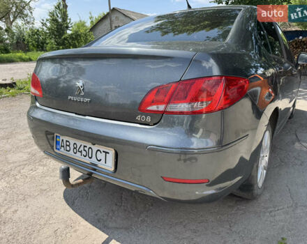 Серый Пежо 408, объемом двигателя 1.56 л и пробегом 175 тыс. км за 7000 $, фото 5 на Automoto.ua