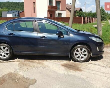 Синий Пежо 408, объемом двигателя 1.56 л и пробегом 163 тыс. км за 8500 $, фото 3 на Automoto.ua