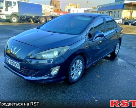Синий Пежо 408, объемом двигателя 1.6 л и пробегом 280 тыс. км за 6500 $, фото 1 на Automoto.ua