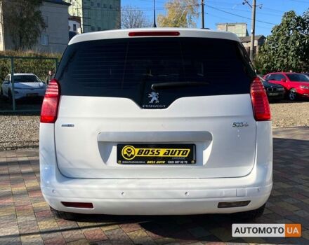 Білий Пежо 5008, об'ємом двигуна 1.6 л та пробігом 203 тис. км за 10700 $, фото 5 на Automoto.ua
