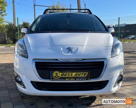 Білий Пежо 5008, об'ємом двигуна 1.6 л та пробігом 203 тис. км за 10700 $, фото 1 на Automoto.ua