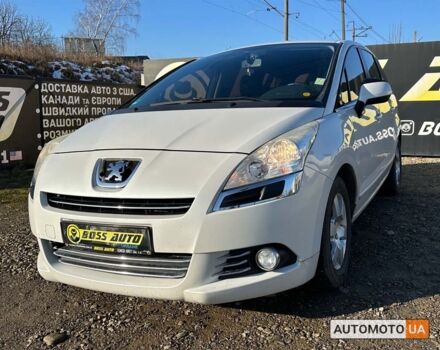 Білий Пежо 5008, об'ємом двигуна 1.6 л та пробігом 214 тис. км за 6690 $, фото 2 на Automoto.ua