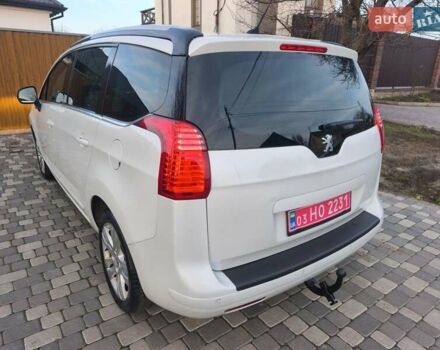 Білий Пежо 5008, об'ємом двигуна 1.6 л та пробігом 212 тис. км за 7779 $, фото 10 на Automoto.ua
