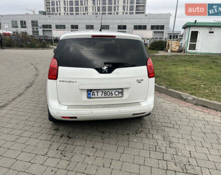 Белый Пежо 5008, объемом двигателя 1.56 л и пробегом 306 тыс. км за 8850 $, фото 6 на Automoto.ua