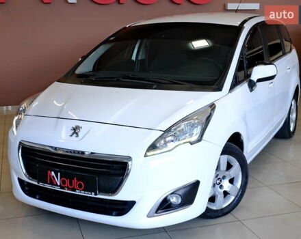Белый Пежо 5008, объемом двигателя 1.6 л и пробегом 232 тыс. км за 7900 $, фото 16 на Automoto.ua