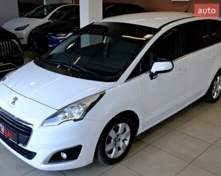 Белый Пежо 5008, объемом двигателя 1.6 л и пробегом 232 тыс. км за 7900 $, фото 3 на Automoto.ua