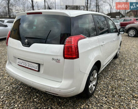 Білий Пежо 5008, об'ємом двигуна 1.6 л та пробігом 205 тис. км за 9099 $, фото 6 на Automoto.ua