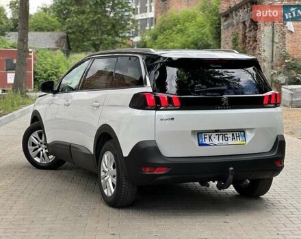 Белый Пежо 5008, объемом двигателя 1.5 л и пробегом 197 тыс. км за 20550 $, фото 6 на Automoto.ua