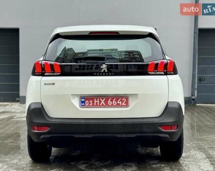 Белый Пежо 5008, объемом двигателя 1.5 л и пробегом 185 тыс. км за 18999 $, фото 18 на Automoto.ua