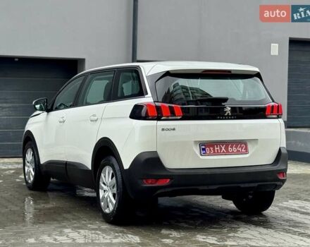 Белый Пежо 5008, объемом двигателя 1.5 л и пробегом 185 тыс. км за 18999 $, фото 17 на Automoto.ua