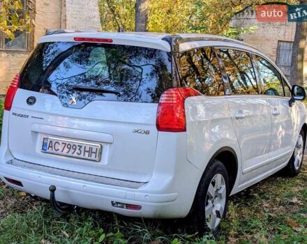 Пежо 5008 2010 в Ковель на Automoto.ua Белый Пежо 5008, объемом двигателя 1.56 л и пробегом 200 тыс. км за 6700 $, фото 4 на Automoto.ua