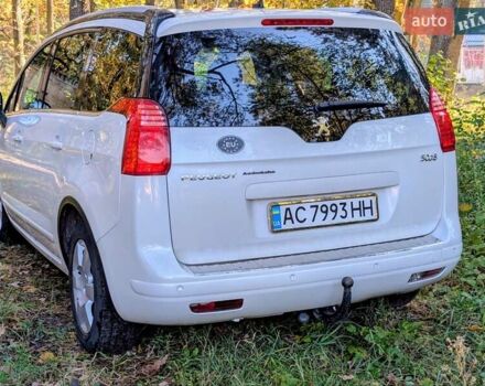 Пежо 5008 2010 в Ковель на Automoto.ua Белый Пежо 5008, объемом двигателя 1.56 л и пробегом 200 тыс. км за 6700 $, фото 8 на Automoto.ua