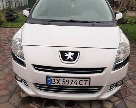 Білий Пежо 5008, об'ємом двигуна 1.6 л та пробігом 344 тис. км за 7600 $, фото 1 на Automoto.ua