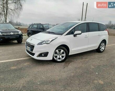 Белый Пежо 5008, объемом двигателя 1.6 л и пробегом 240 тыс. км за 9300 $, фото 10 на Automoto.ua