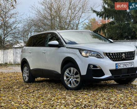 Белый Пежо 5008, объемом двигателя 1.5 л и пробегом 163 тыс. км за 21600 $, фото 1 на Automoto.ua