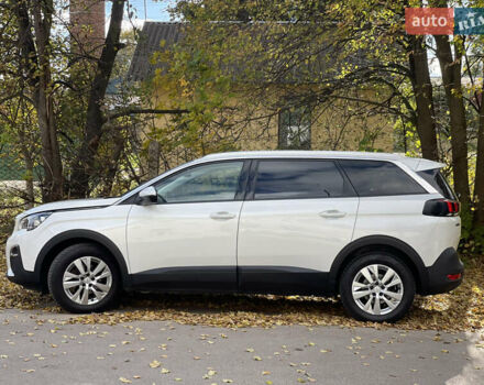 Белый Пежо 5008, объемом двигателя 1.5 л и пробегом 163 тыс. км за 21600 $, фото 2 на Automoto.ua