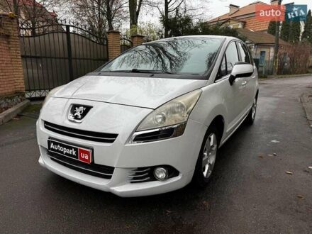Білий Пежо 5008, об'ємом двигуна 1.6 л та пробігом 272 тис. км за 8490 $, фото 1 на Automoto.ua