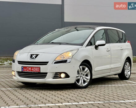 Белый Пежо 5008, объемом двигателя 2 л и пробегом 264 тыс. км за 9850 $, фото 1 на Automoto.ua