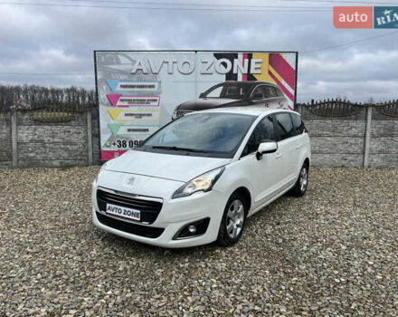 Белый Пежо 5008, объемом двигателя 1.6 л и пробегом 205 тыс. км за 9099 $, фото 1 на Automoto.ua