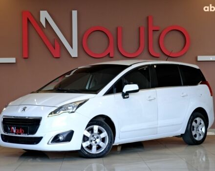 Белый Пежо 5008, объемом двигателя 1.6 л и пробегом 232 тыс. км за 7900 $, фото 1 на Automoto.ua