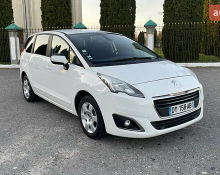 Білий Пежо 5008, об'ємом двигуна 1.6 л та пробігом 220 тис. км за 12300 $, фото 1 на Automoto.ua