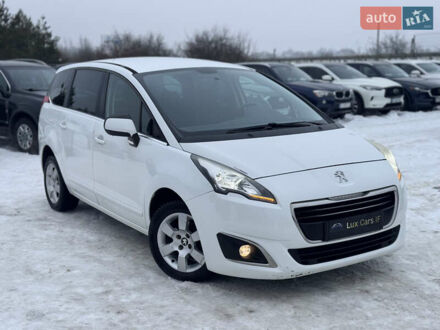 Белый Пежо 5008, объемом двигателя 1.6 л и пробегом 250 тыс. км за 9200 $, фото 1 на Automoto.ua