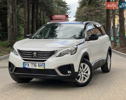 Белый Пежо 5008, объемом двигателя 1.5 л и пробегом 197 тыс. км за 20550 $, фото 1 на Automoto.ua