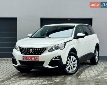 Белый Пежо 5008, объемом двигателя 1.5 л и пробегом 185 тыс. км за 18999 $, фото 1 на Automoto.ua