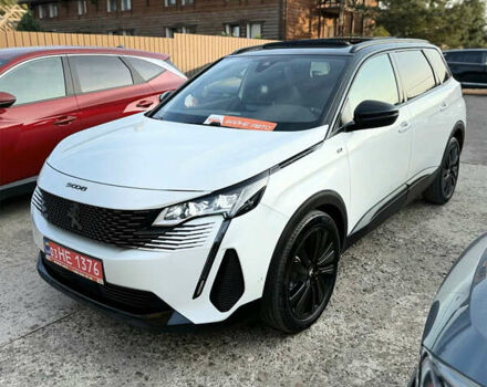 Белый Пежо 5008, объемом двигателя 2 л и пробегом 113 тыс. км за 28999 $, фото 1 на Automoto.ua