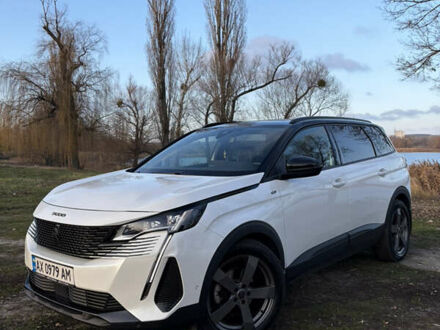 Білий Пежо 5008, об'ємом двигуна 2 л та пробігом 55 тис. км за 34700 $, фото 1 на Automoto.ua