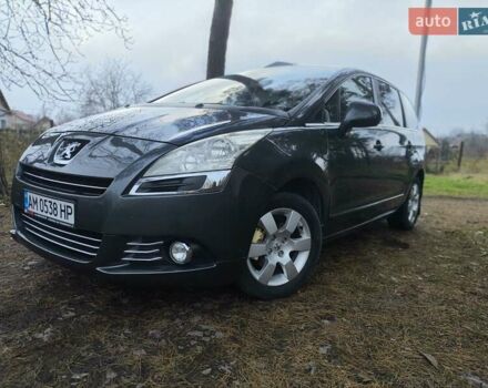 Чорний Пежо 5008, об'ємом двигуна 1.56 л та пробігом 250 тис. км за 6700 $, фото 3 на Automoto.ua