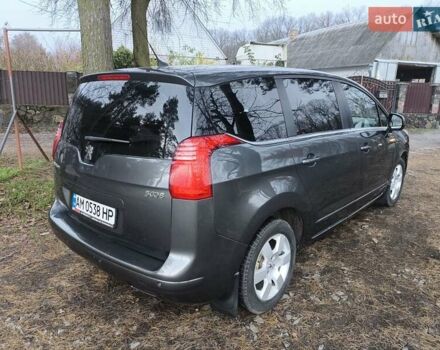 Чорний Пежо 5008, об'ємом двигуна 1.56 л та пробігом 250 тис. км за 6700 $, фото 14 на Automoto.ua