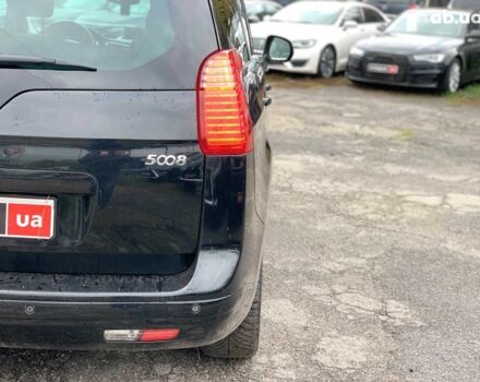 Чорний Пежо 5008, об'ємом двигуна 1.6 л та пробігом 177 тис. км за 8190 $, фото 11 на Automoto.ua