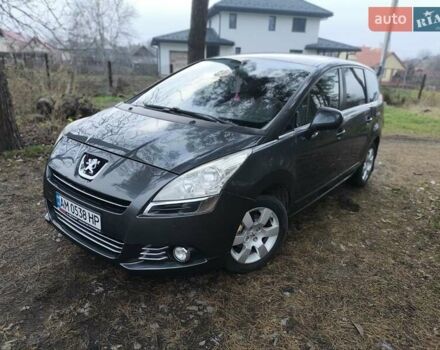 Чорний Пежо 5008, об'ємом двигуна 1.56 л та пробігом 250 тис. км за 6700 $, фото 4 на Automoto.ua