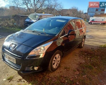 Черный Пежо 5008, объемом двигателя 1.56 л и пробегом 295 тыс. км за 7450 $, фото 3 на Automoto.ua