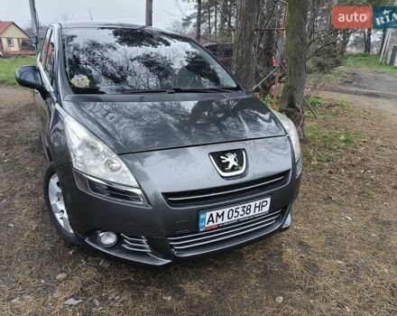 Чорний Пежо 5008, об'ємом двигуна 1.56 л та пробігом 250 тис. км за 6700 $, фото 9 на Automoto.ua